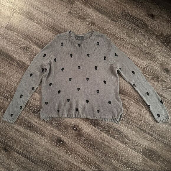 Wooden Ships Sweaters - Wooden Ships Mini Skull crew lightweight
